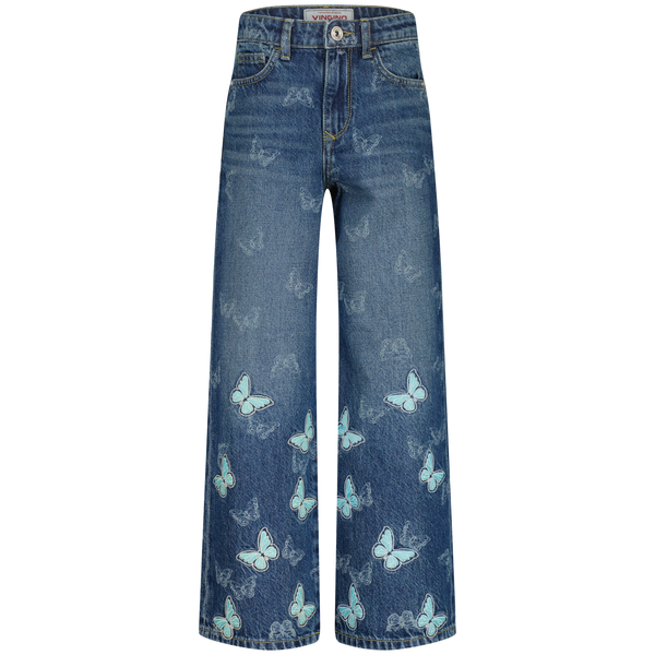 Cassie Butterfly Extra wide leg Jeans