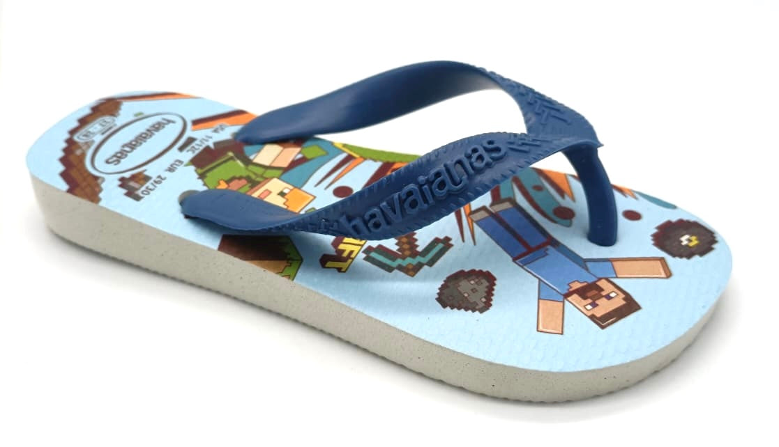 Havaianas KIDS MINECRAFT White/blue