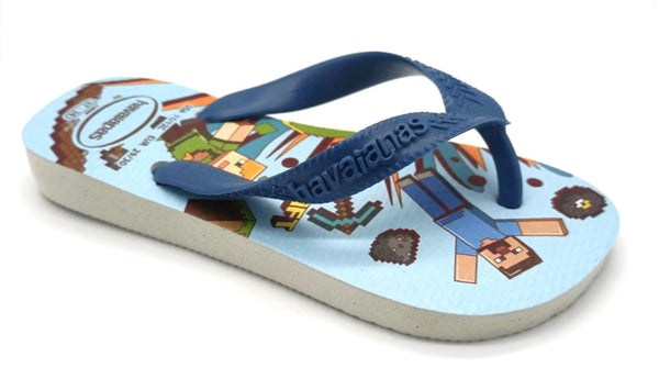 Havaianas KIDS MINECRAFT White/blue