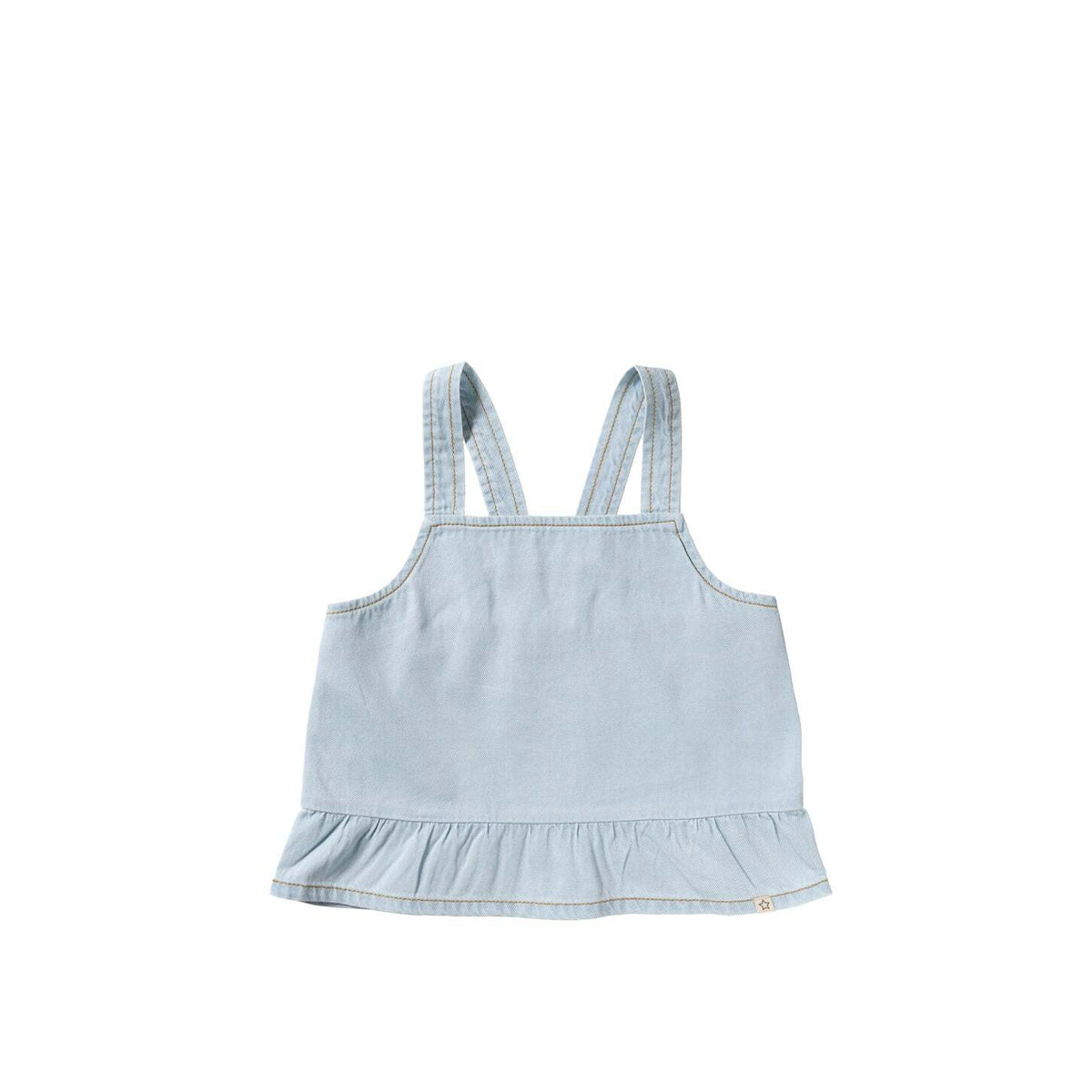 Chambray | Ruffle Singlet