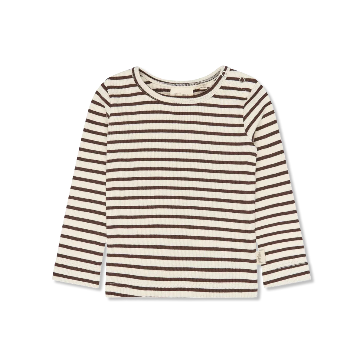 Petit Piao PPSky Longsleeve Chestnut striped