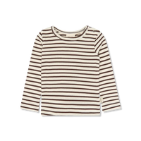 Petit Piao PPSky Longsleeve Chestnut striped
