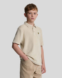 Towelling Polo Shirt