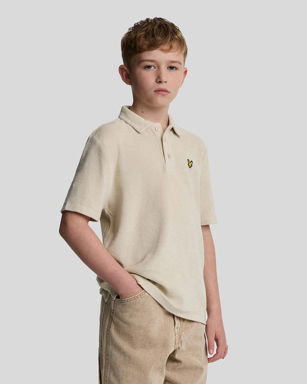 Towelling Polo Shirt