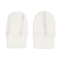 Lodger Mittens Pointelle Cream