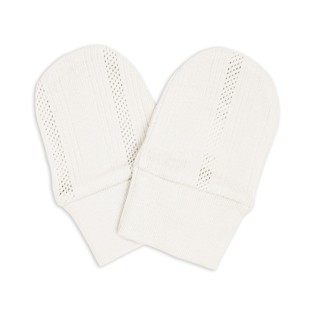 Lodger Mittens Pointelle Cream