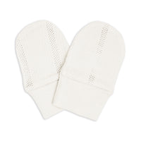 Lodger Mittens Pointelle Cream