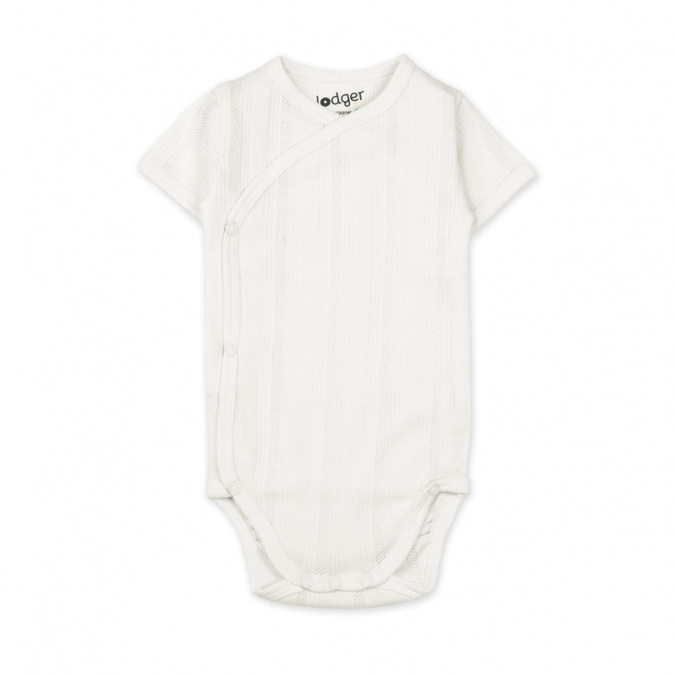 Lodger Romper SS Pointelle Cream