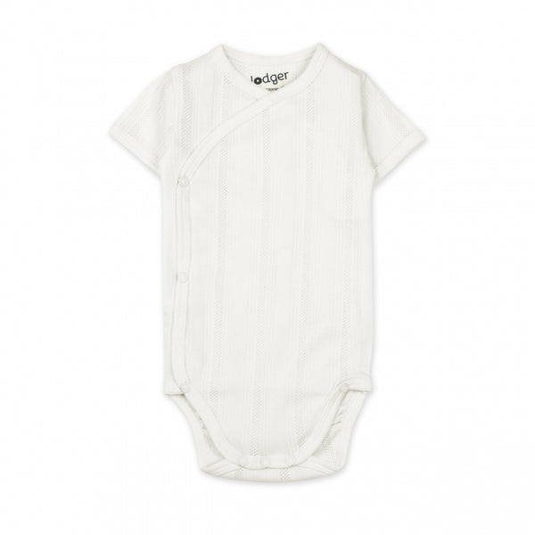 Lodger Romper SS Pointelle Cream