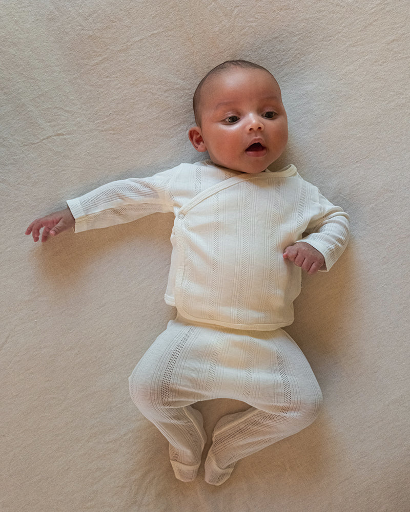 Lodger Jogger Pointelle Cream