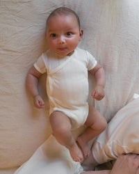Lodger Romper SS Pointelle Cream