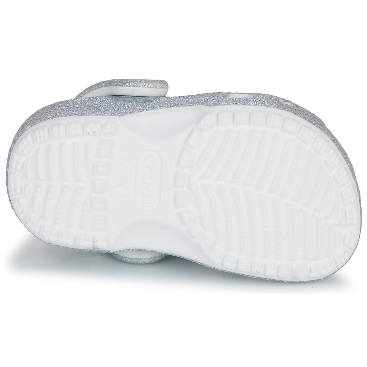 Classic Iridescent Glitter CgT White