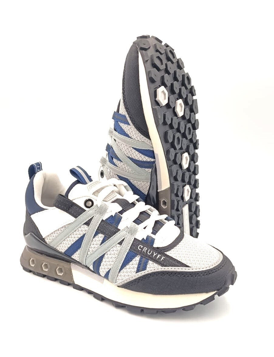 Cruyff FEARIA TEXTILE / LEATHER Grey / blue
