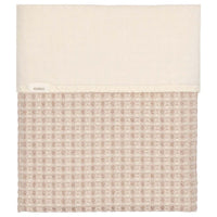 Ledikantdeken cotton fleece wafel Amsterdam