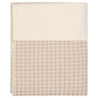 Ledikantdeken cotton fleece wafel Amsterdam
