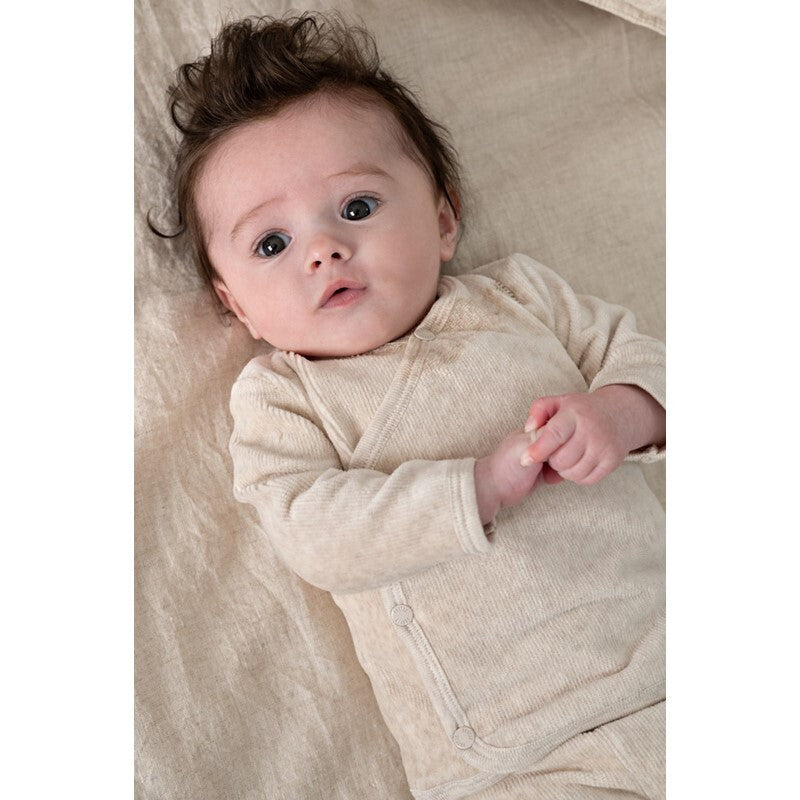 Overslagshirt velours rib - The Cuddle Company