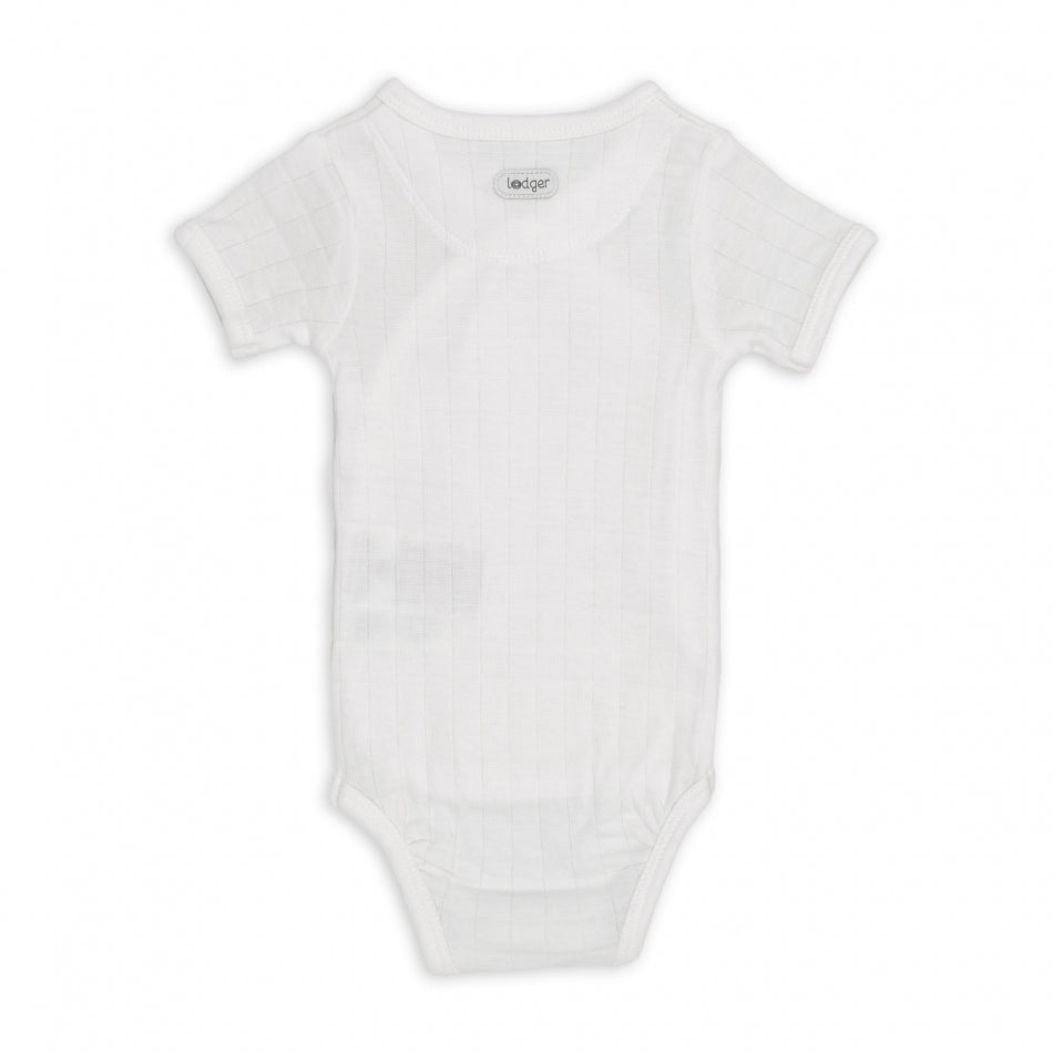 Lodger Romper SS Solid Cloud dancer