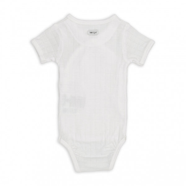 Lodger Romper SS Solid Cloud dancer