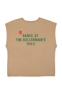 Sisters Department Sleeveless t-shirt dance at the kellerman Brown