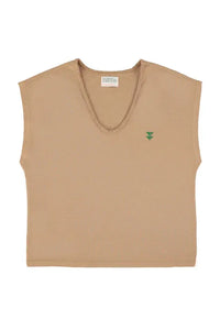 Sisters Department Sleeveless t-shirt dance at the kellerman Brown