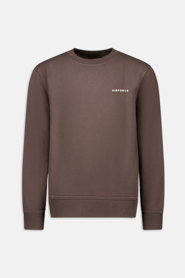 Airforce Basic sweater Dark coffee\white