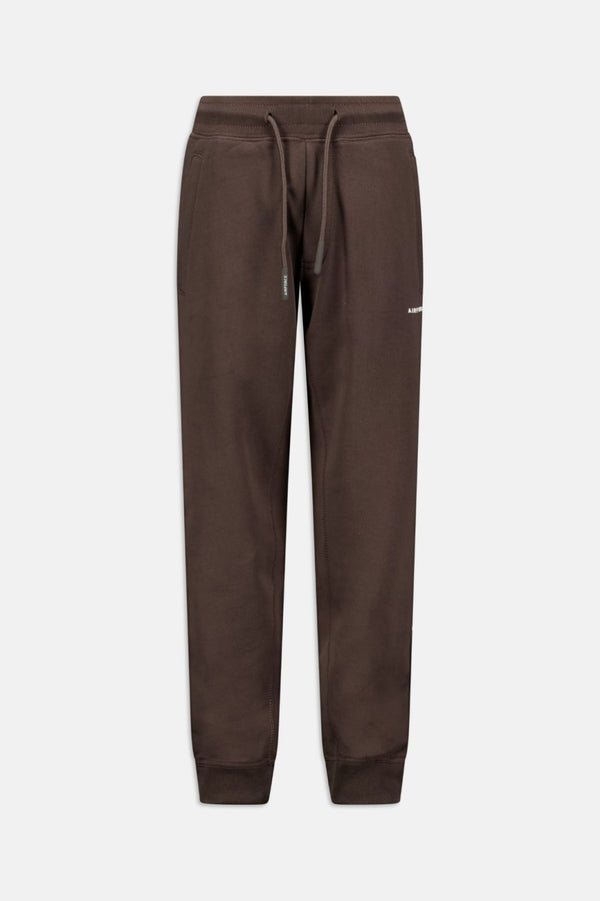 Airforce Basic sweatpants Dark coffee\white