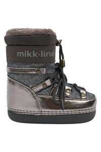 Mikk-line Snow Boot Glitter Dark shadow