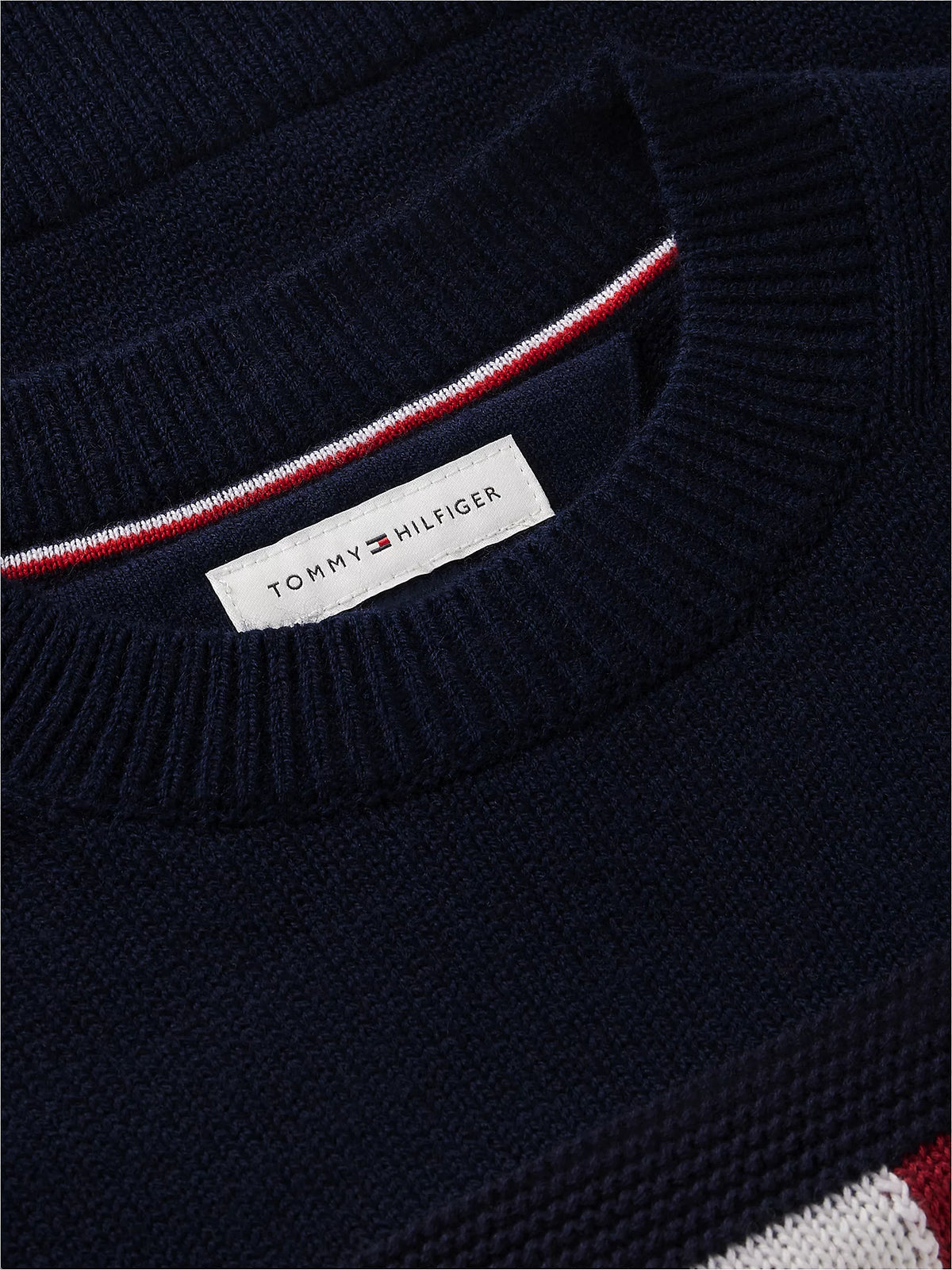 Tommy Hilfiger Flag sweater Dark blue