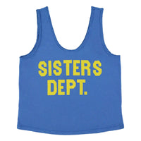 Sisters Department Sleeveless top sisters dept.print Blue