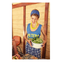 Sisters Department Sleeveless top sisters dept.print Blue