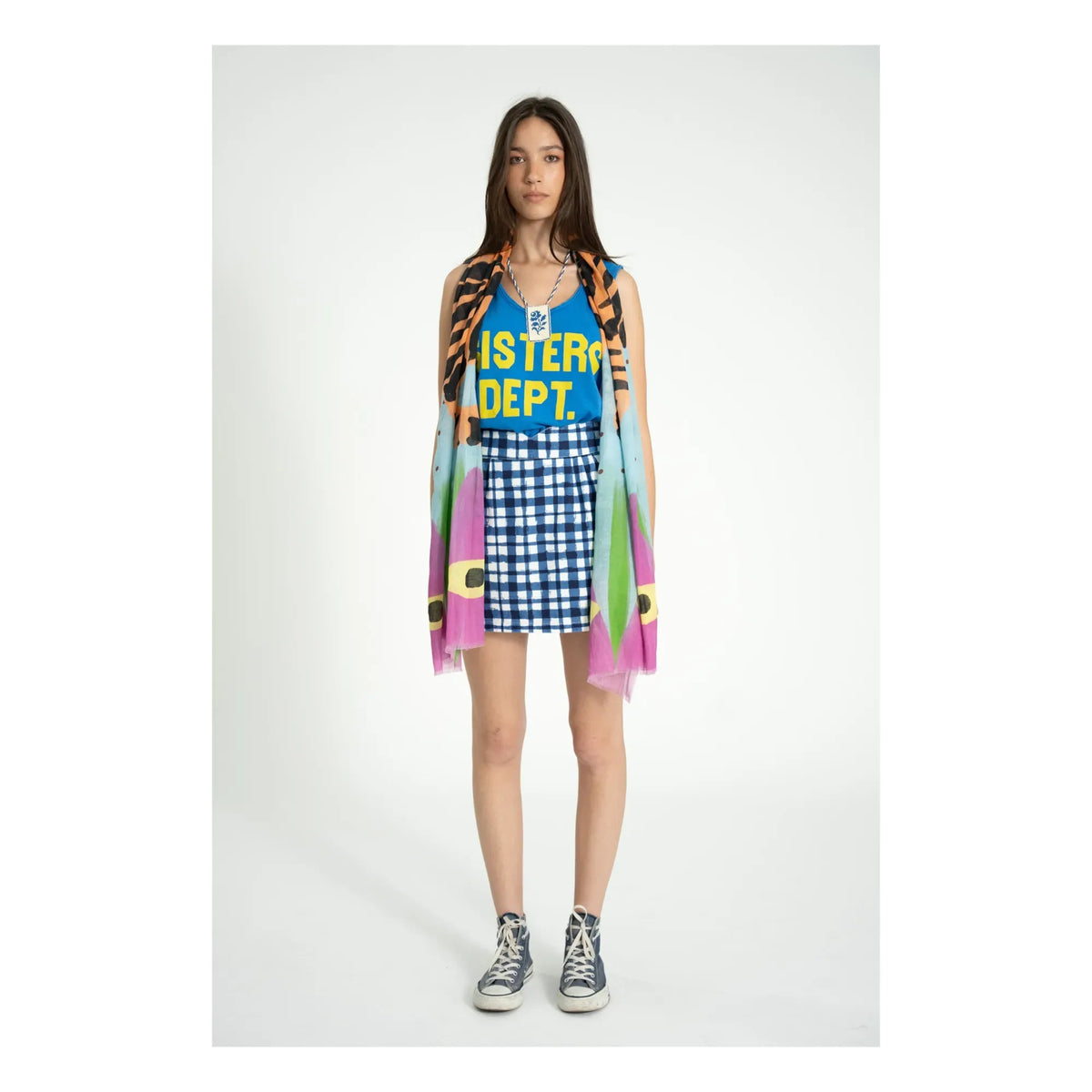 Sisters Department Sleeveless top sisters dept.print Blue