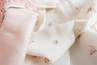 L.dutch Swaddle doeken hydrofiel 70 x 70 FG Fairy Blossom/Pure Blossom