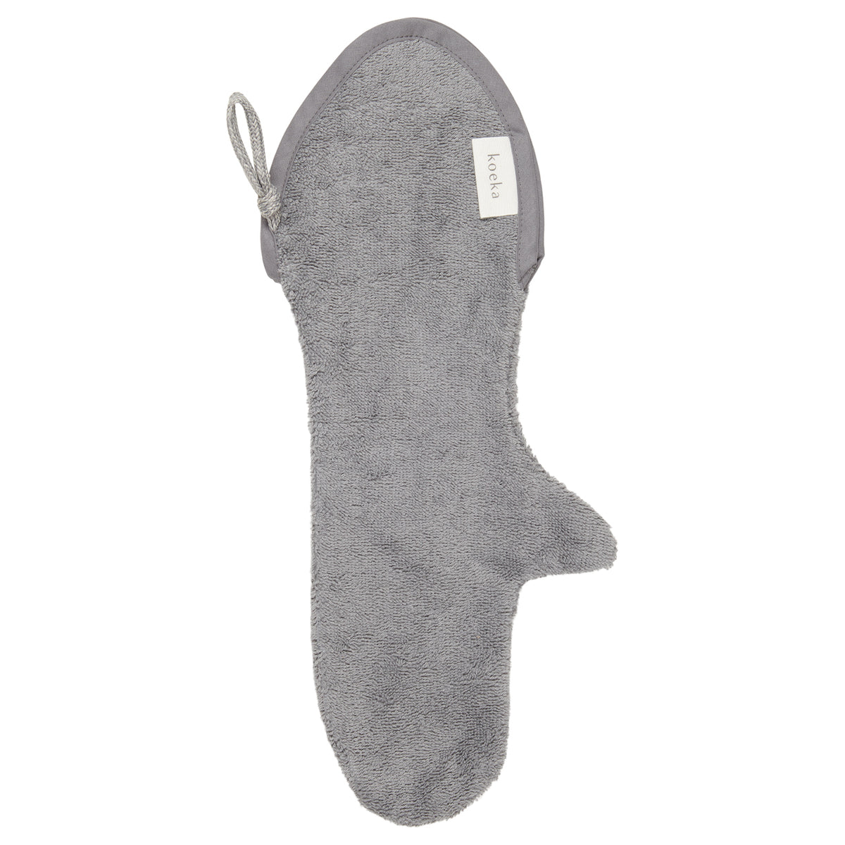 Koeka washandje dijon organic Steel grey