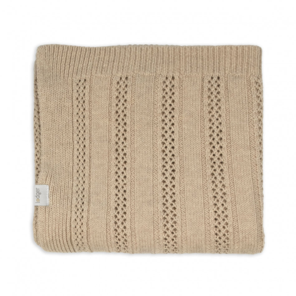 Lodger Dreamer Pointelle Merino Beige