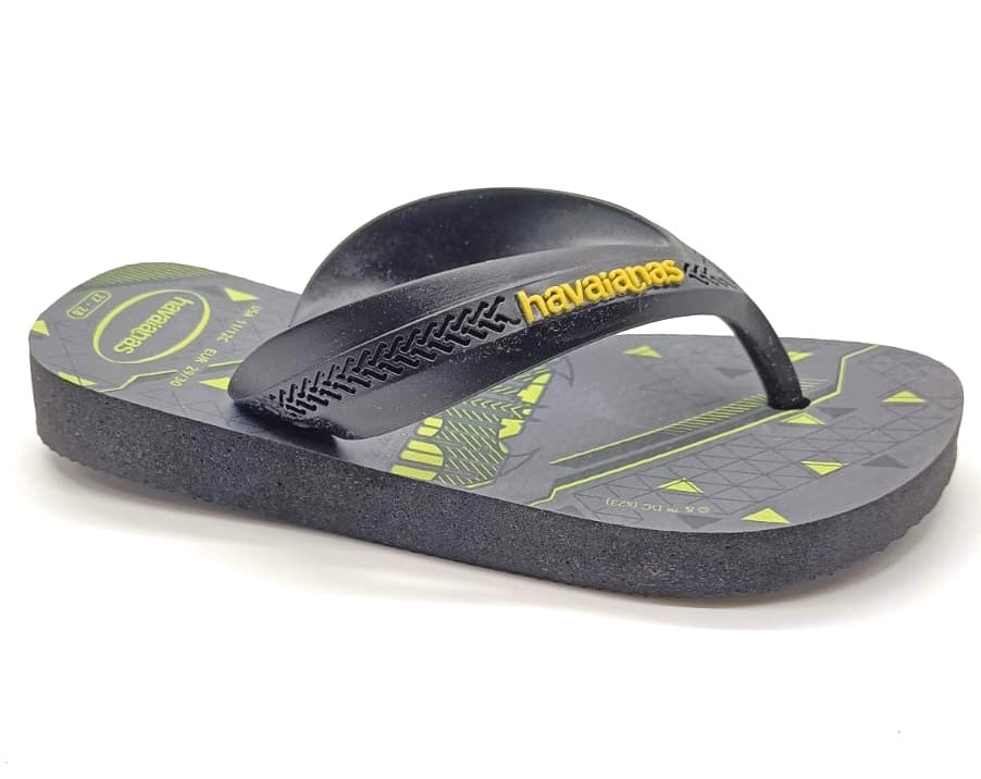 Havaianas HAV. KIDS MAX HEROIS Black/yellow