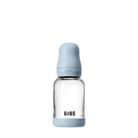 glass baby bottle silicone slow flow