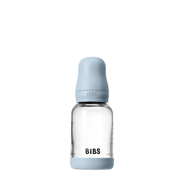 glass baby bottle silicone slow flow