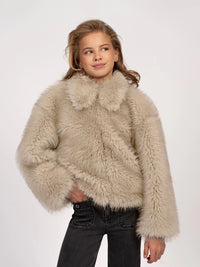 Nik&nik Noes Fur Coat Cream