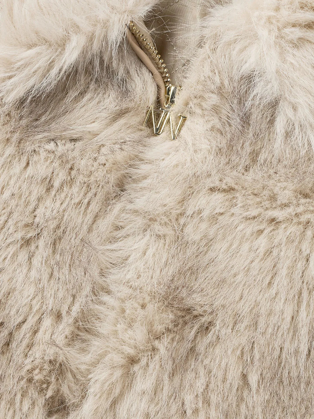 Nik&nik Noes Fur Coat Cream