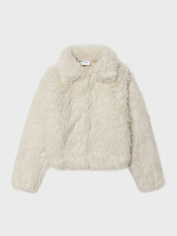 Grunt GRAnna Fur Jacket Dark beige