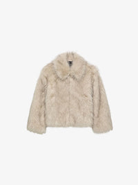 Nik&nik Noes Fur Coat Cream
