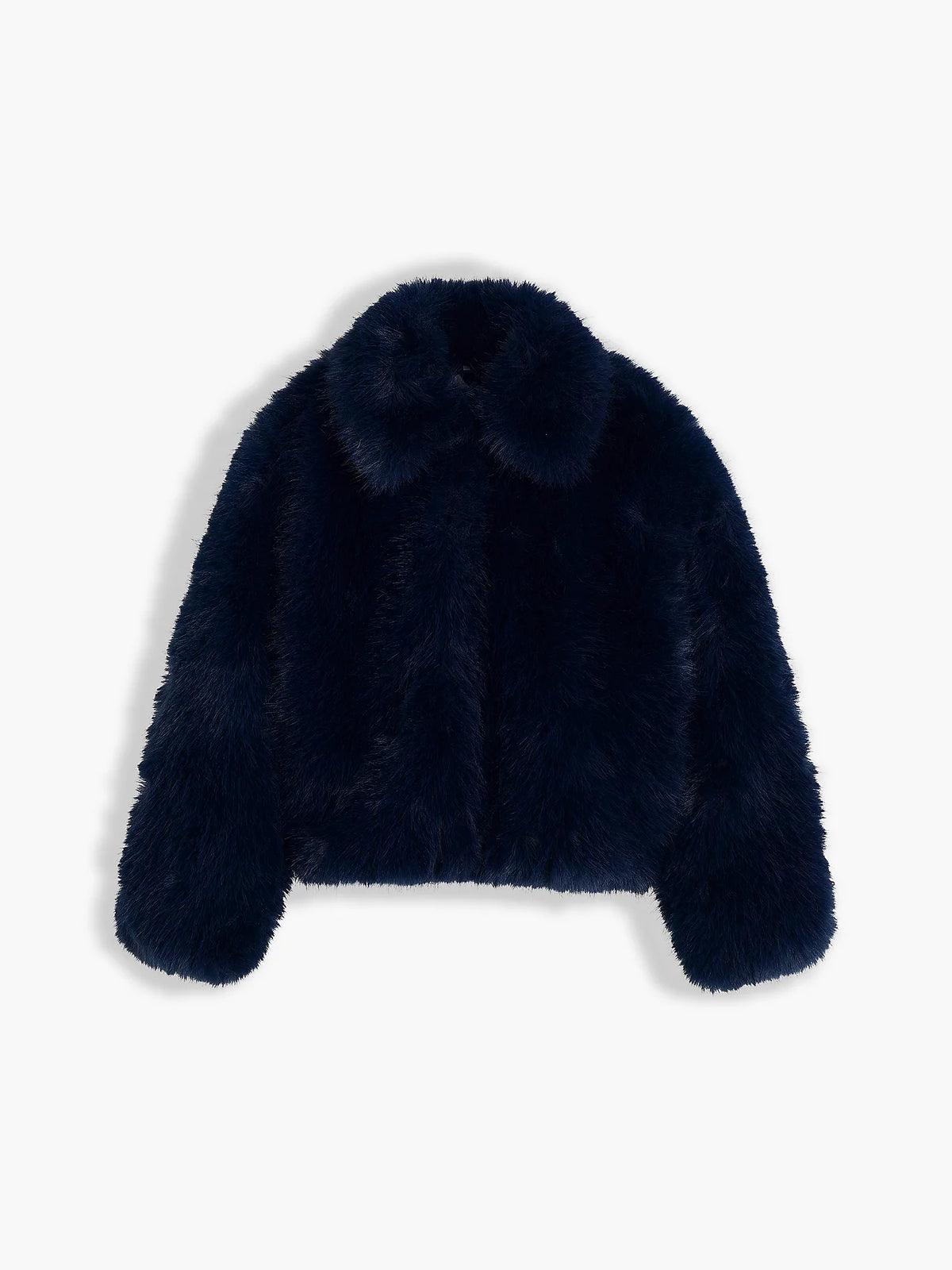 Tommy Hilfiger Faix fur jacket Burgundy