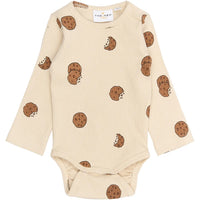 The New Siblings Romper Whitecap gray aop
