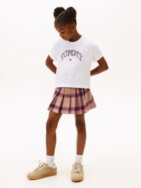 Varsity sateen graphic t-shirt