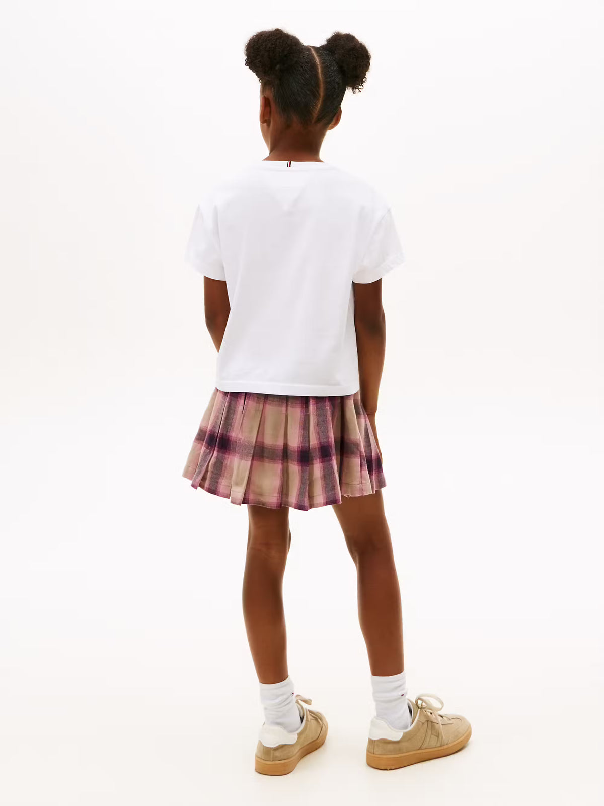 Varsity sateen graphic t-shirt