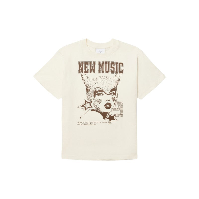 Grunt GRGranada SS Tee Chalk