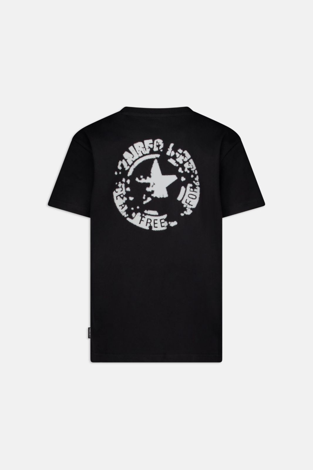 Airforce Faded round logo t-shirt True black\paloma grey