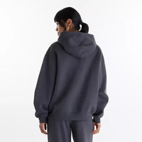 New Balance Trackside Fleece Hoodie Grey