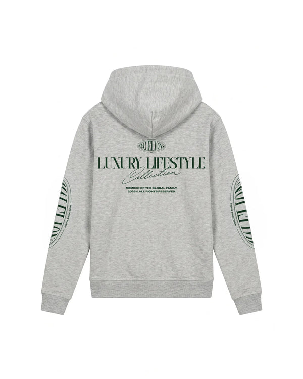 Relaxed Lifestyle Zip Hoodie