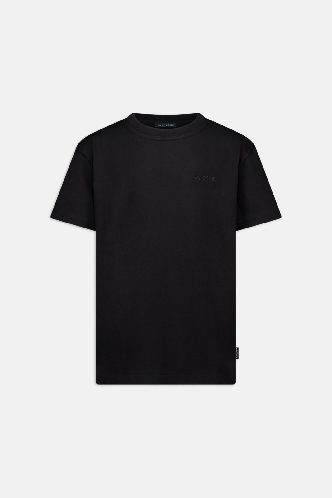 Airforce Faded round logo t-shirt True black\paloma grey